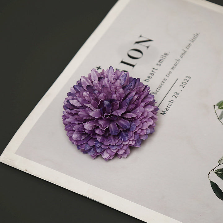 Elegant Chrysanthemum Floral Hair Accessory