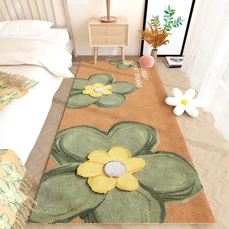 Floral-Themed Soft Floor Mat Stornfield