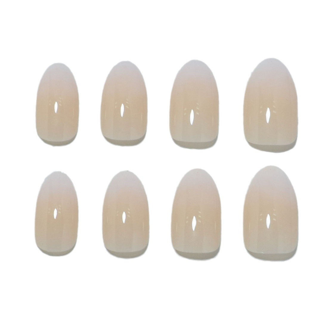 Natural Ombre Press-On Nail Tips Stornfield