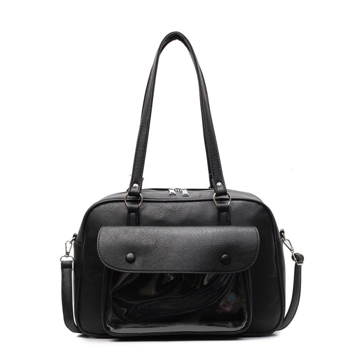 Elegant shoulder bag with multifunctional compartments Stornfield