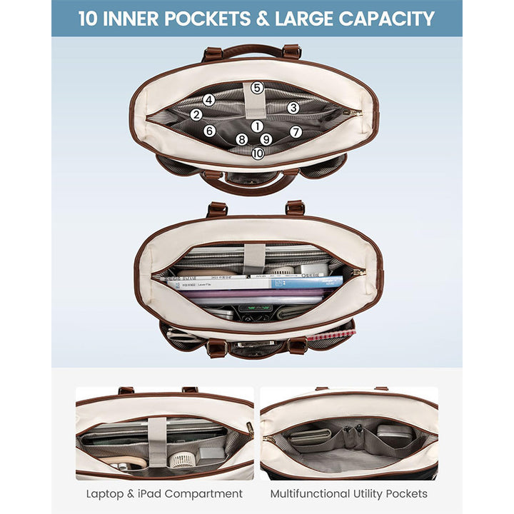 Organizer Handbag with Practical Exterior Pockets Stornfield