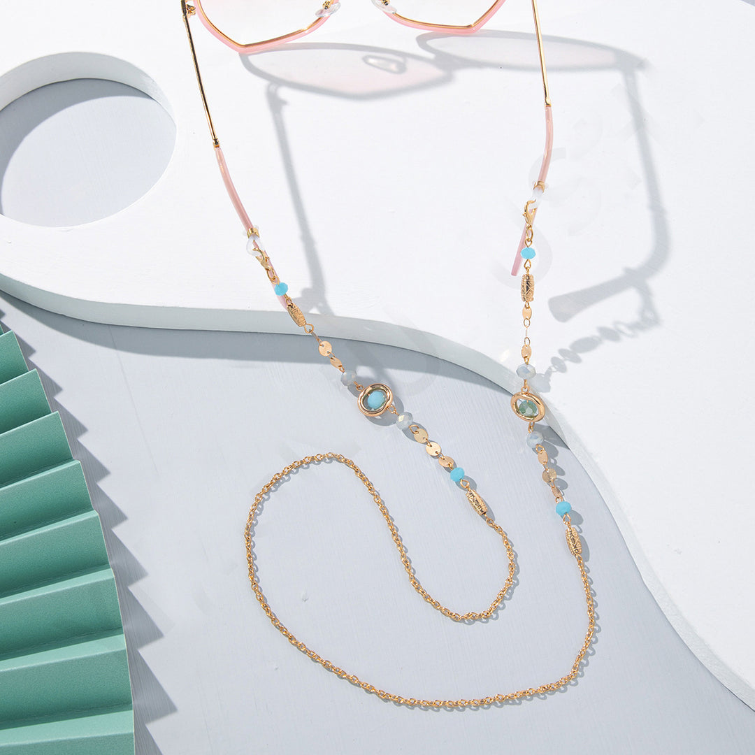 Artisan Gemstone Eyewear Chain Stornfield