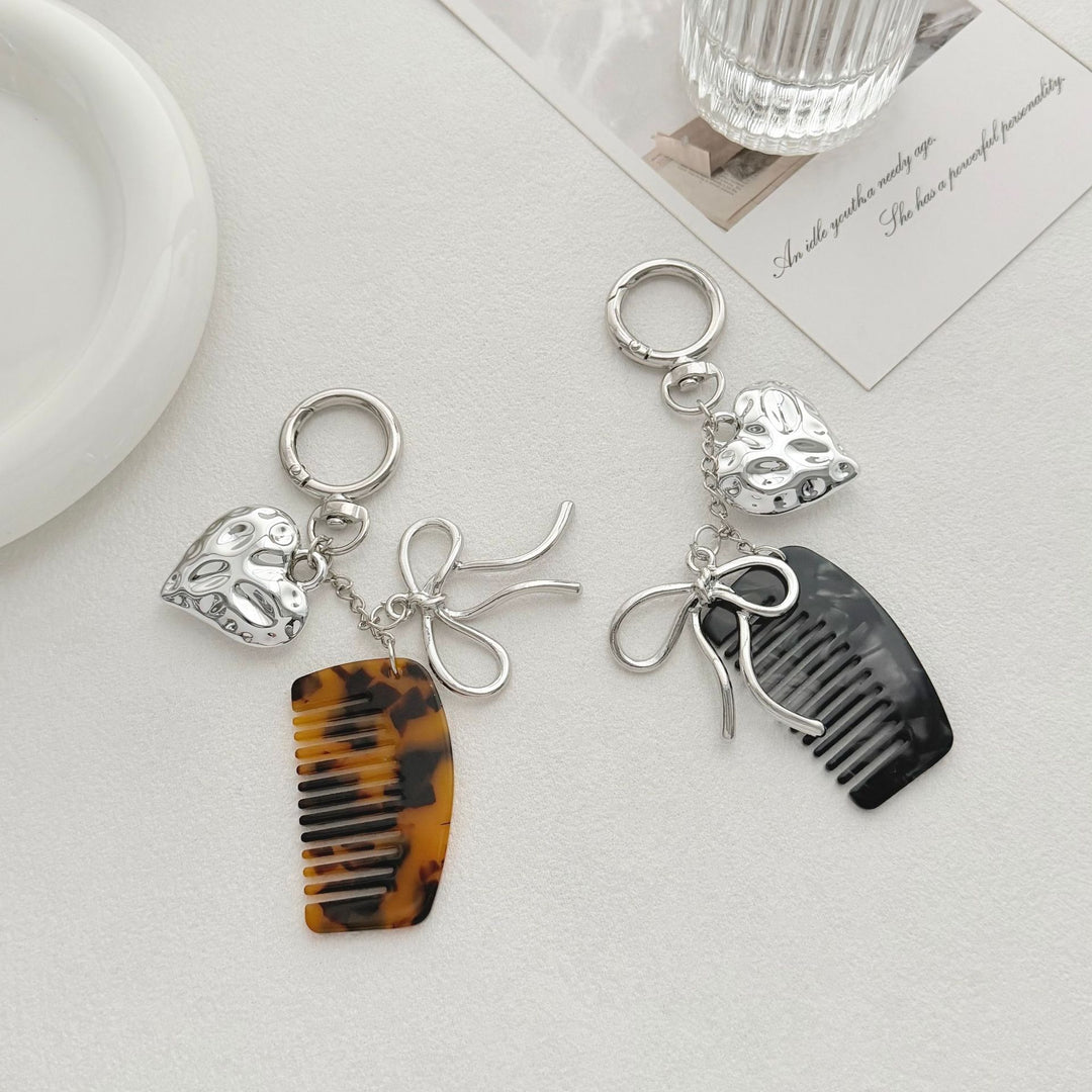 Decorative Hair Comb Keychain Stornfield