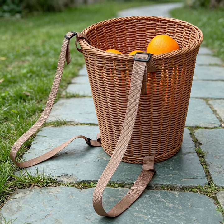 Versatile Utility Woven Grocery Basket Stornfield