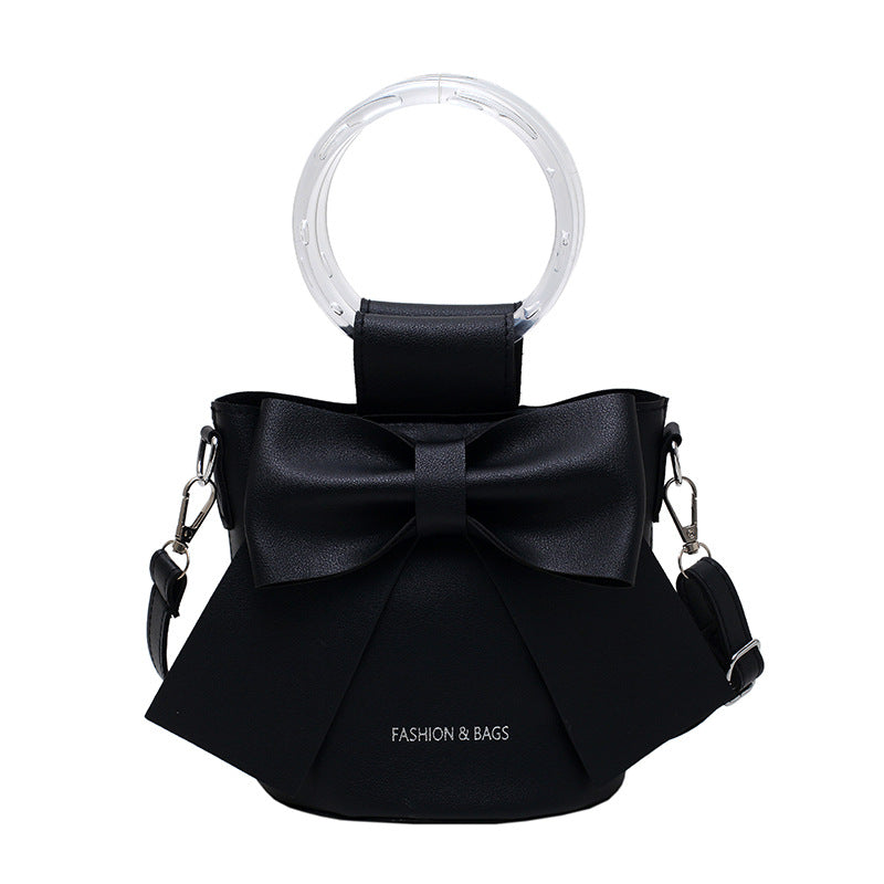 Elegant Bow-Detail Handbag
