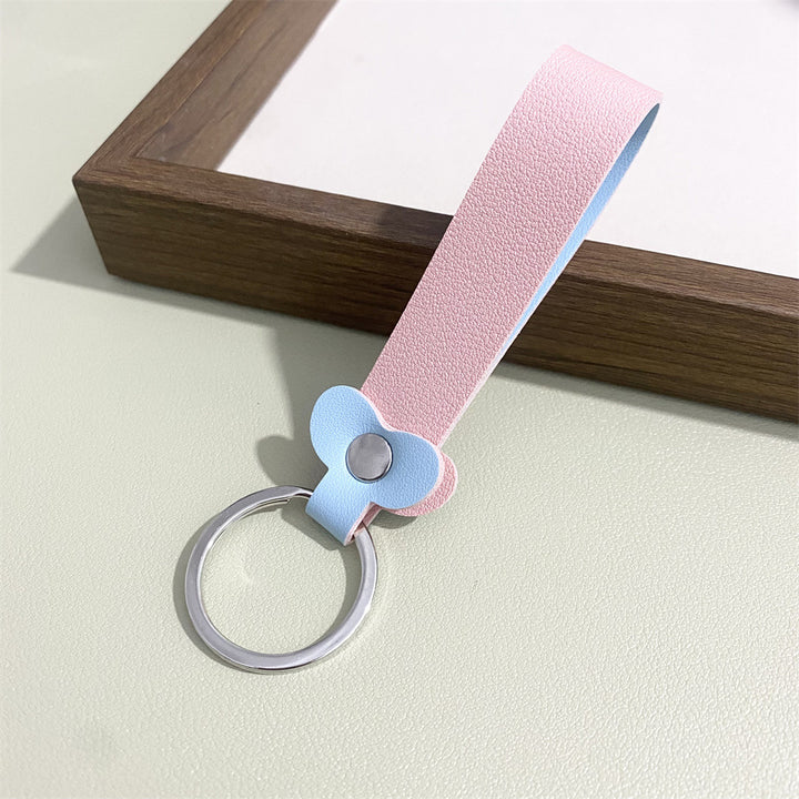 Floral Leather Keyring Stornfield