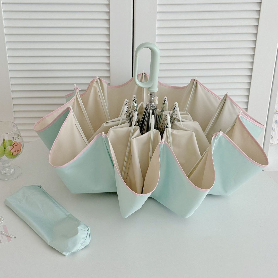 Women's Foldable Umbrella with Innovative Flower Shape Stornfield