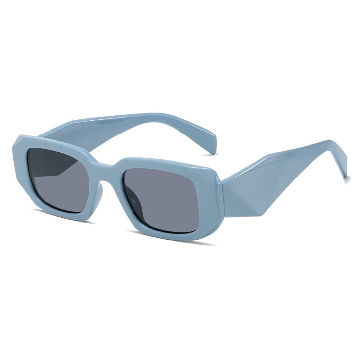 Women’s square designer sunglasses with modern accented frame Stornfield