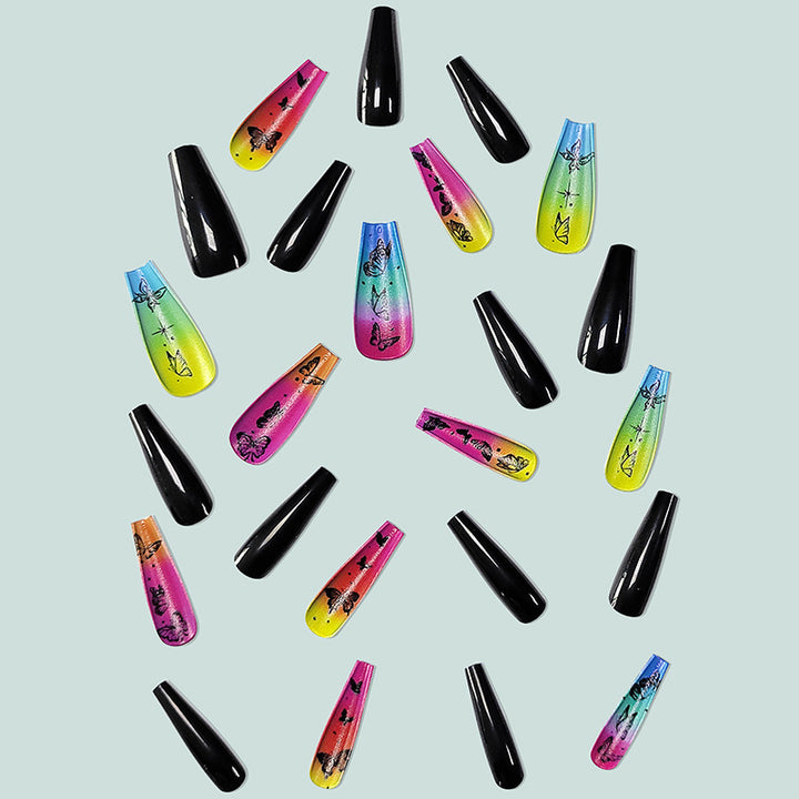 Creative art nails in unique design Stornfield
