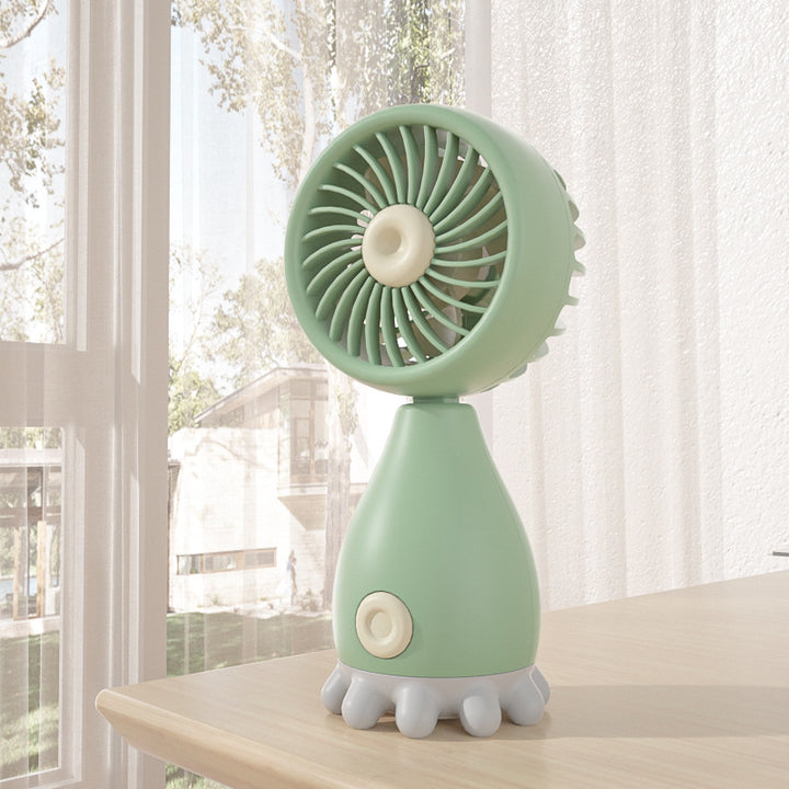 Unisex Handheld Fan with Flexible Tilt Angle Stornfield