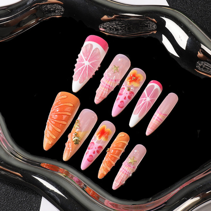 Artistic Decorative Nail Set Stornfield