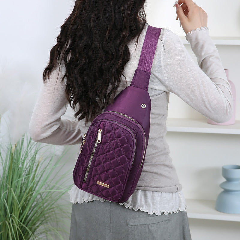 Quilted One-Shoulder Sling Bag Stornfield