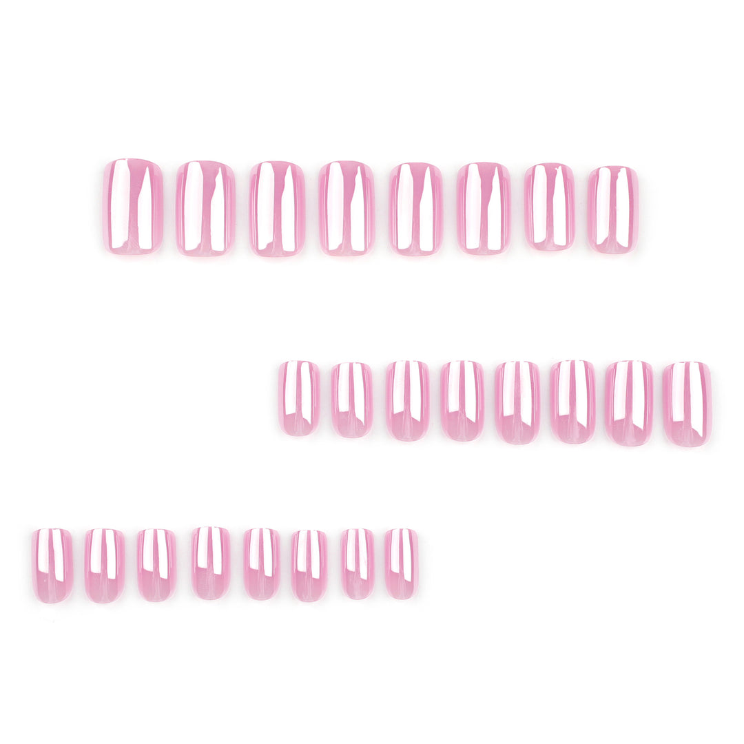 Artistic Nail Extensions with Shimmering Effect Stornfield