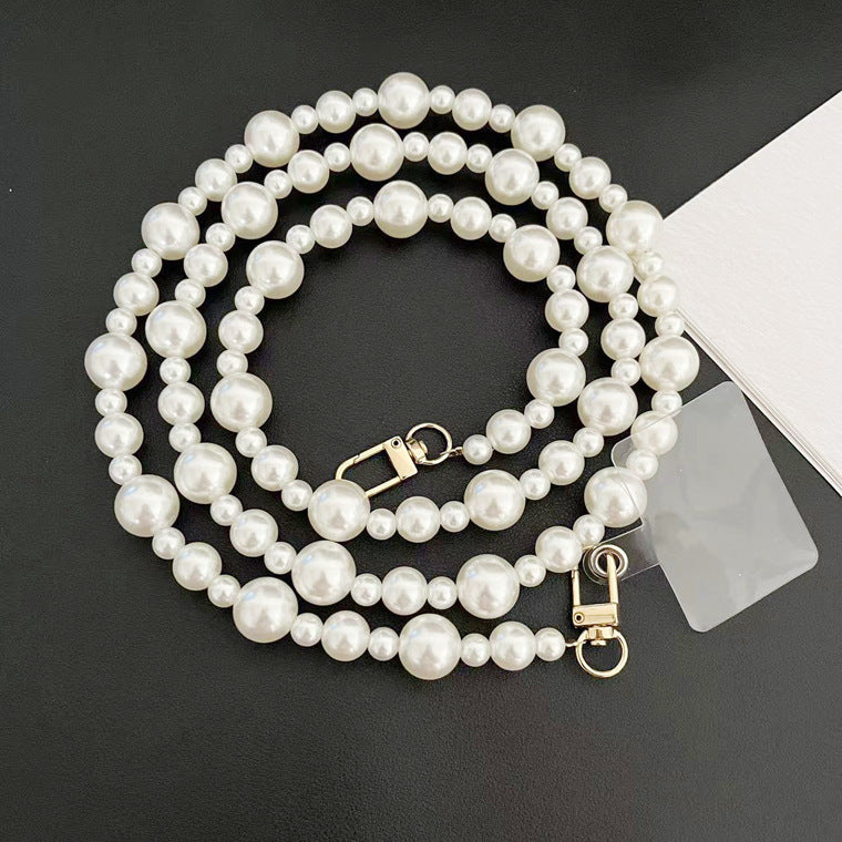 Women’s Elegant Pearl Beaded Eyewear Chain Stornfield