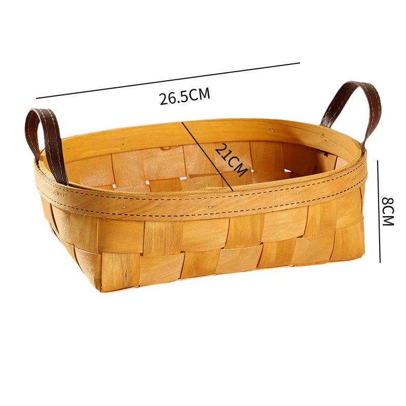 Unisex Handwoven Basket with Practical Carry Handle Stornfield
