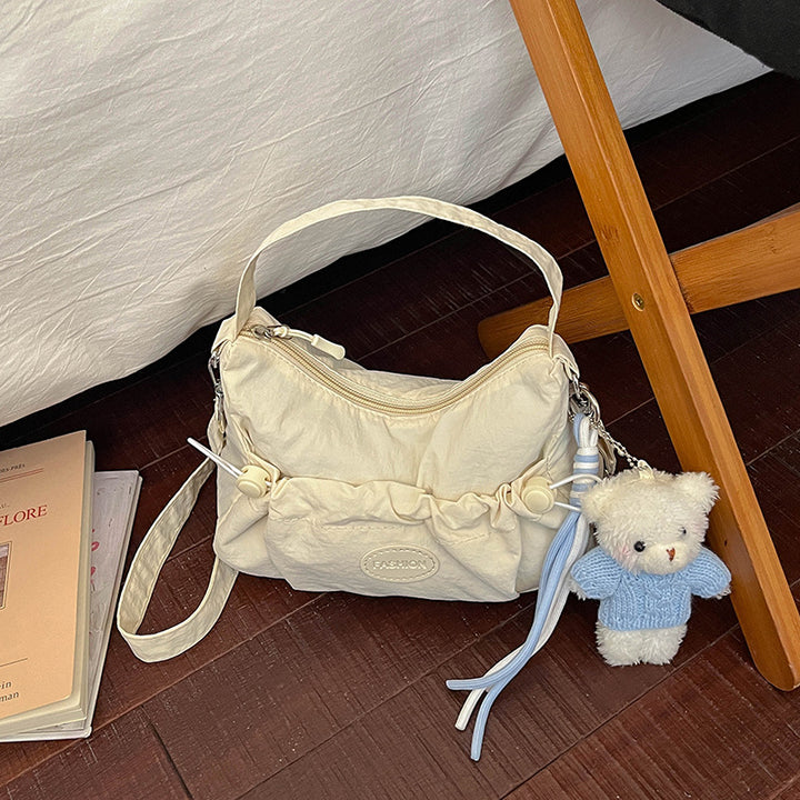 Casual Ruched Crossbody Bag