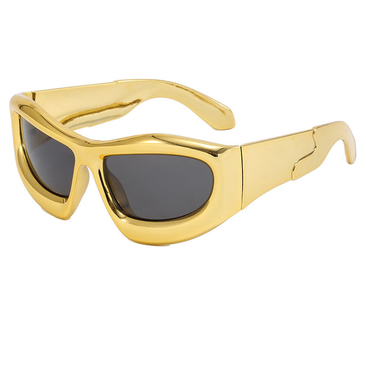 Women's Sporty Sunglasses with Robust, Geometric Frame Design Stornfield