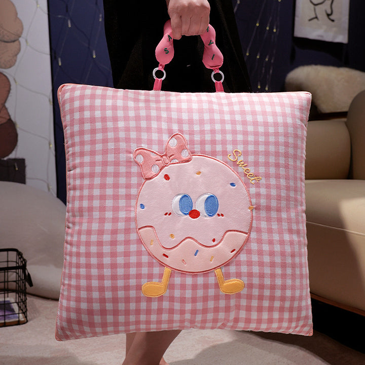 Plush cushion with candy motif Stornfield