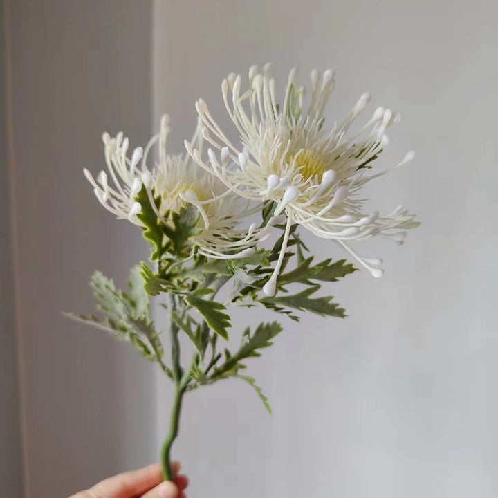 Lifelike Decorative Chrysanthemum Stem