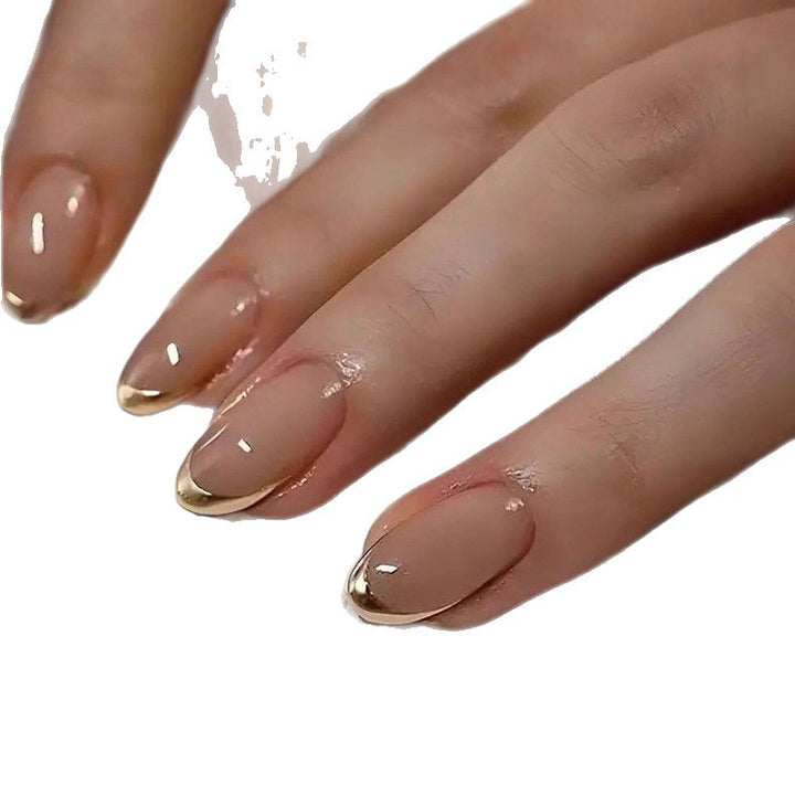 Elegant French Tip Nail Enhancements Stornfield 1789915301