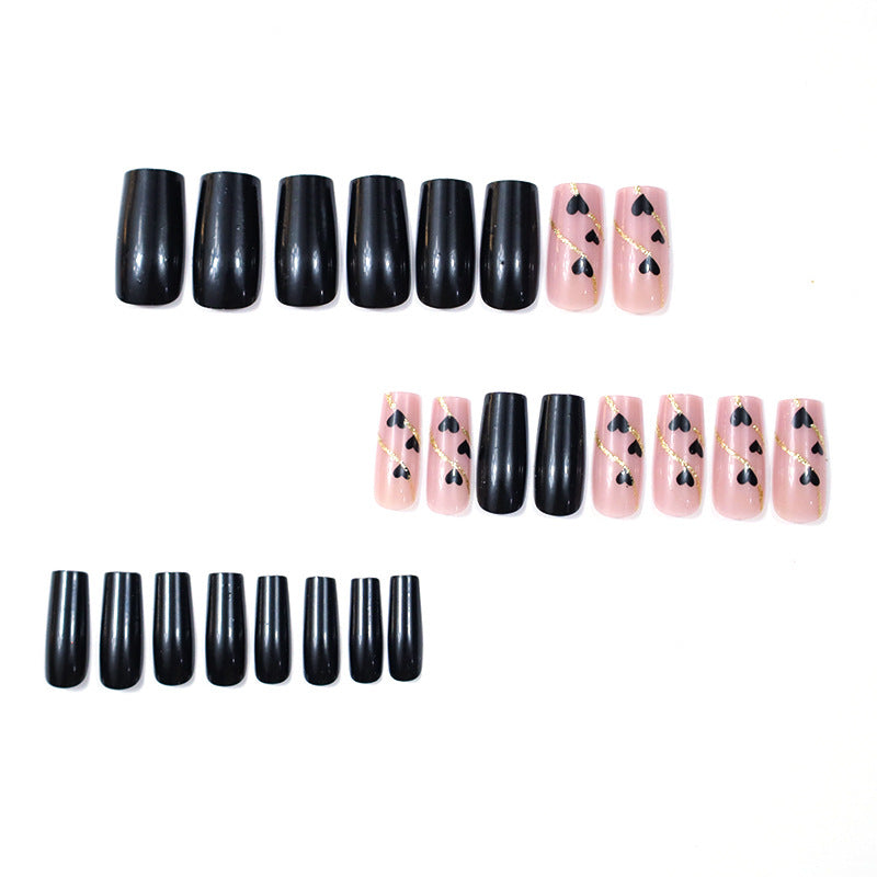 Heart-Decorated Nail Art Stornfield