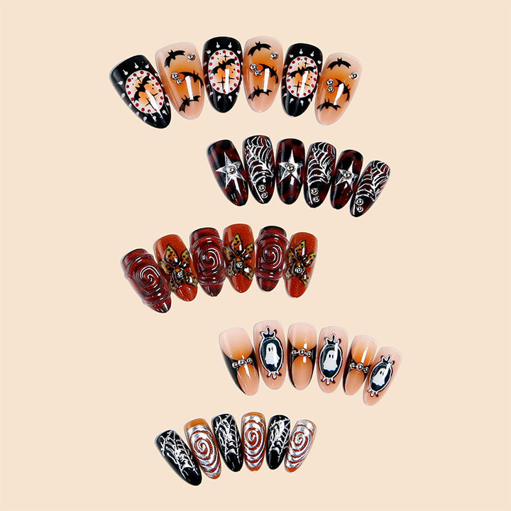 Artistic Halloween Nail Tips Stornfield