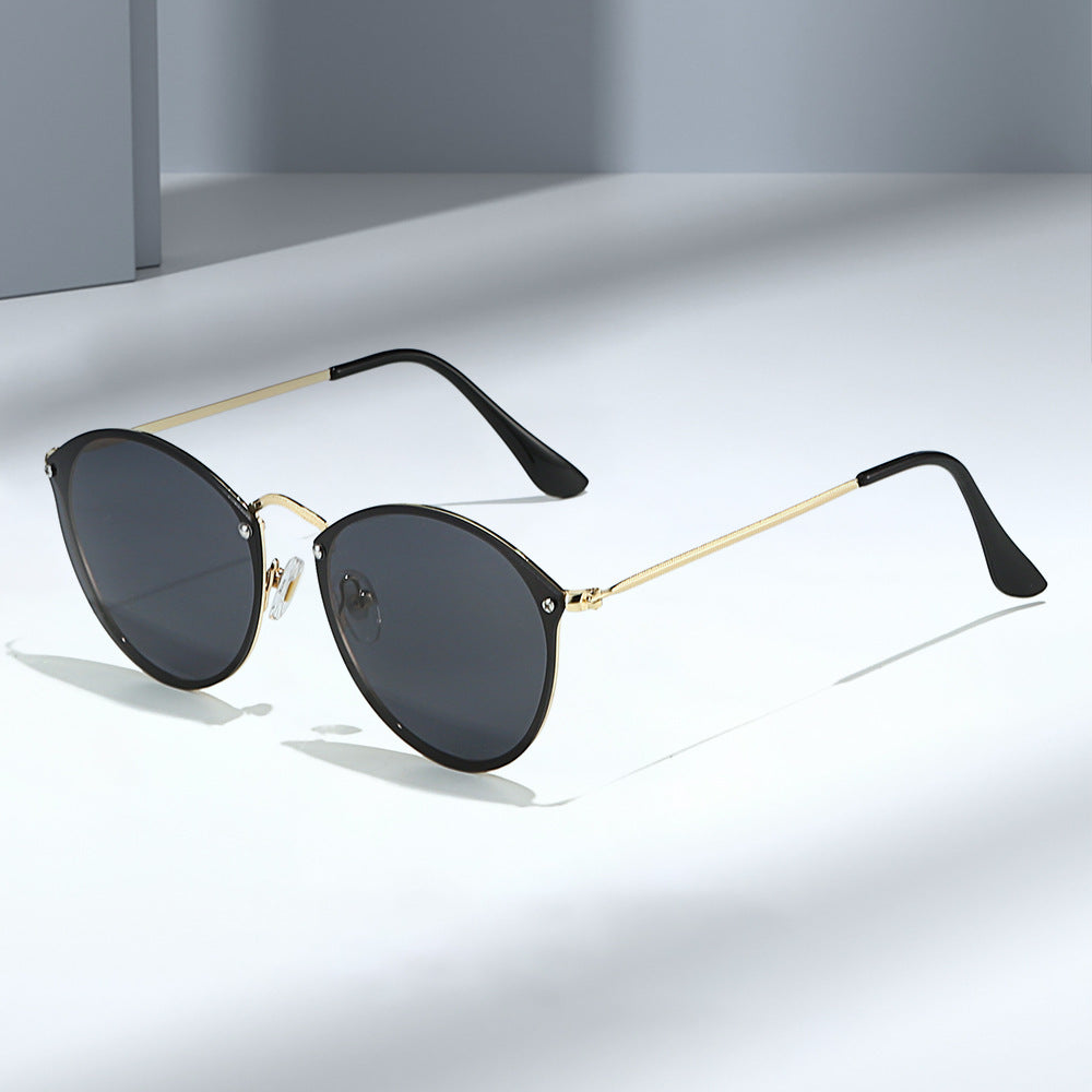 Trendy Round Sunglasses In Elegant Design Stornfield