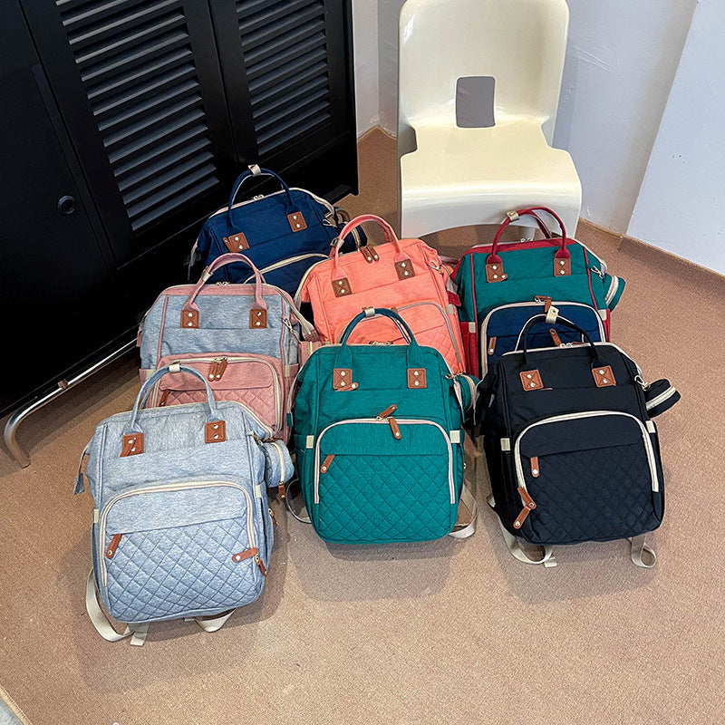 Multi-Pocket Quilted Backpack Stornfield