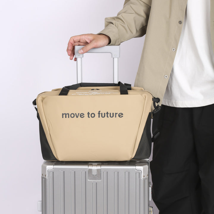 Sporty shoulder bag with innovative carrying system Stornfield