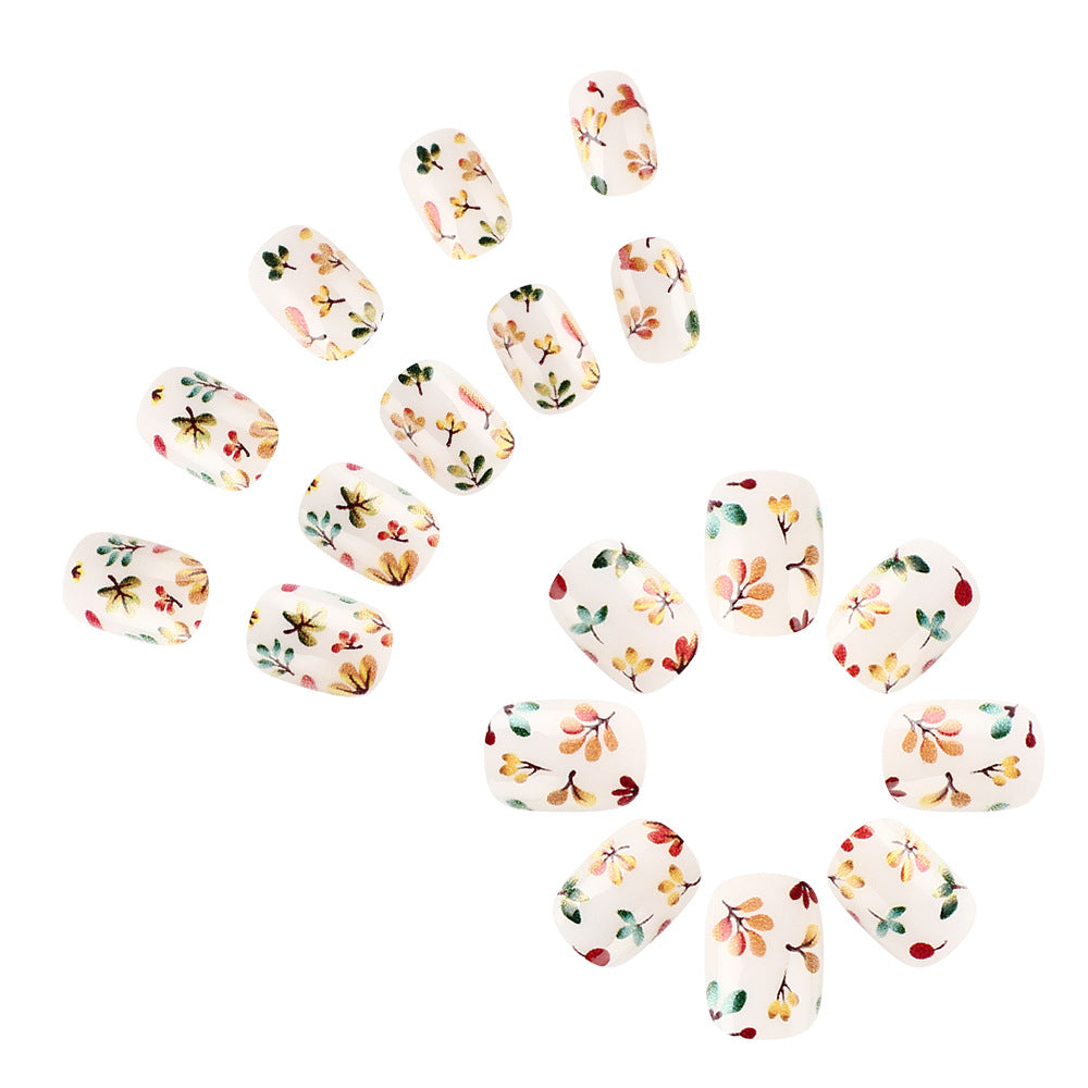 Floral Press-On Nail Art Stornfield
