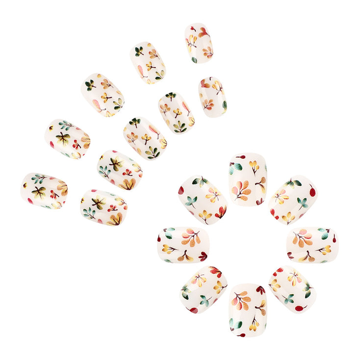 Floral Press-On Nail Art Stornfield