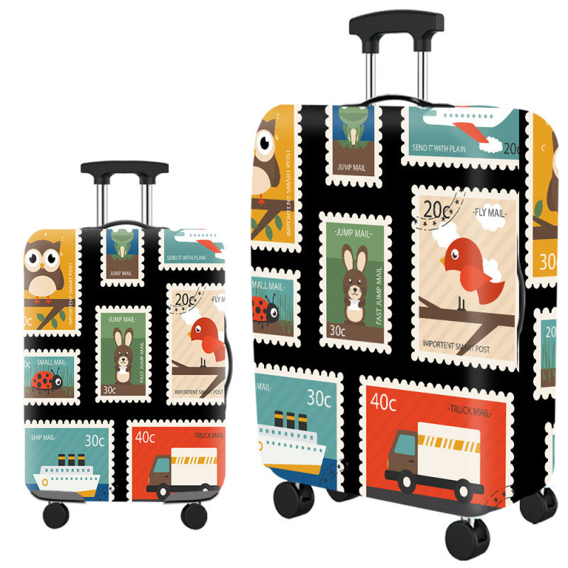 Women's suitcase with unique art design Stornfield
