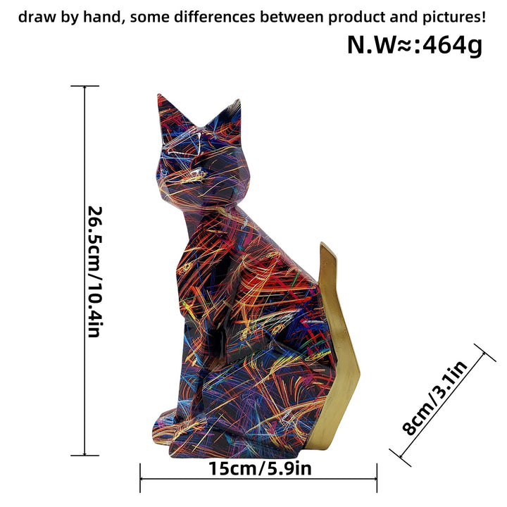 Colorful lion figure made of high-quality resin Stornfield