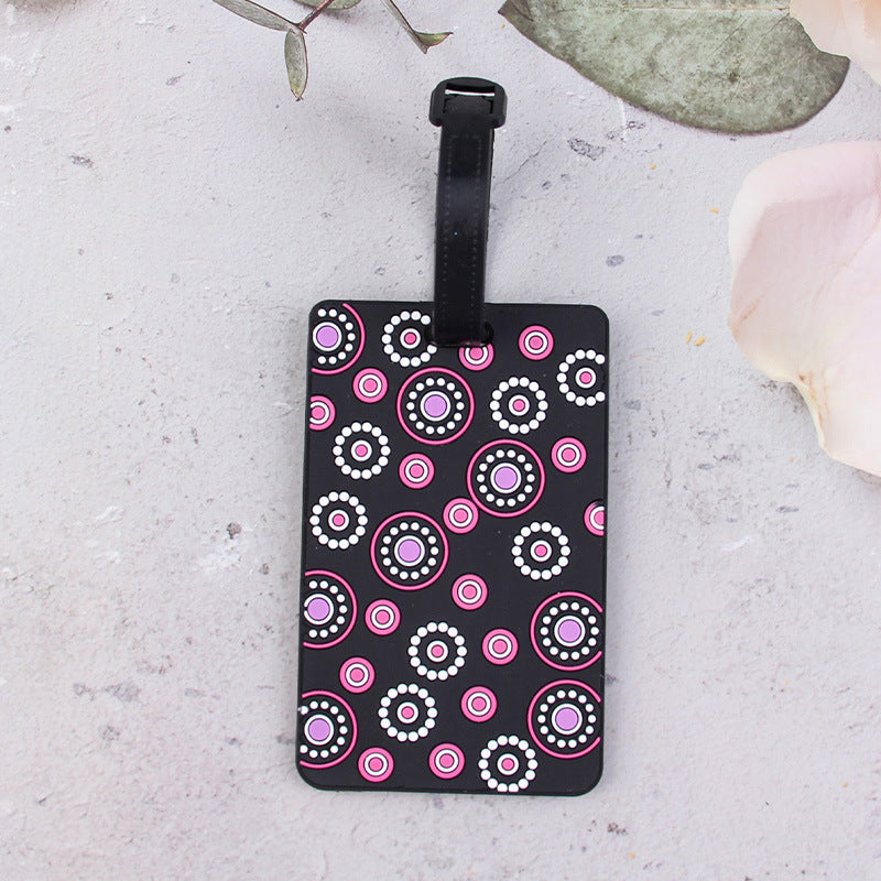 Geometric Pattern Luggage Tag Stornfield