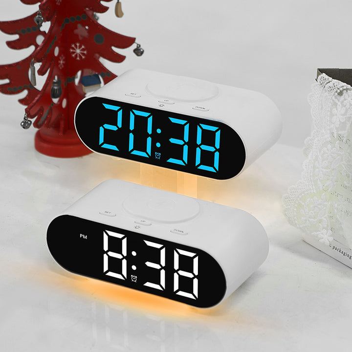Digital FM clock radio with large LED display Stornfield