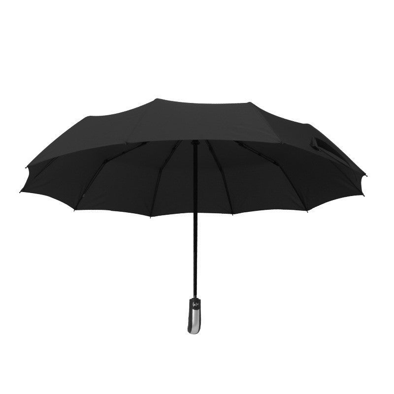 Women's Folding Umbrella with Ergonomic and Elegant Handle Stornfield
