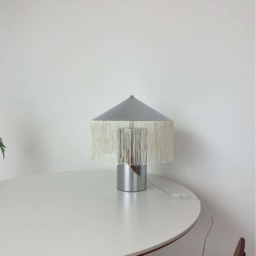 Elegant Fringe Table Lamp