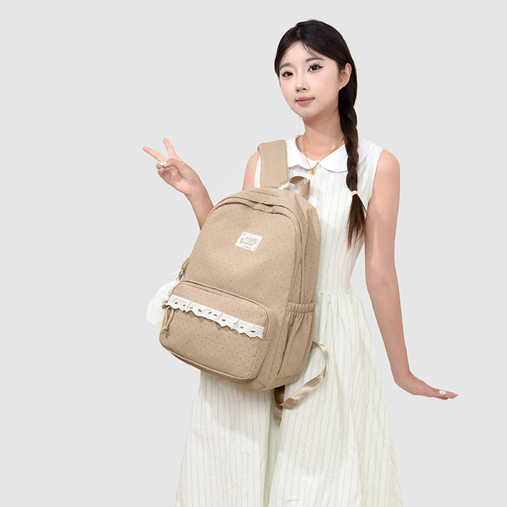 Stylish Polka Dot Backpack Stornfield