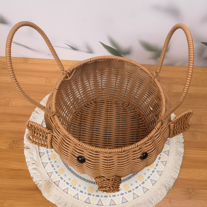 Women Diamond-shaped Handheld Basket Stornfield