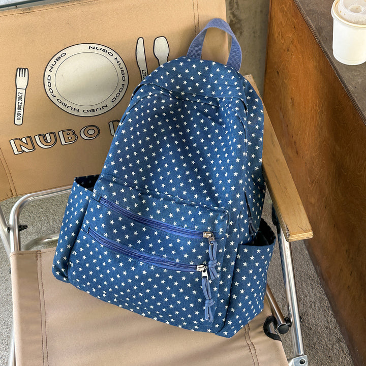 Star-Patterned Casual Backpack Stornfield 1791205518