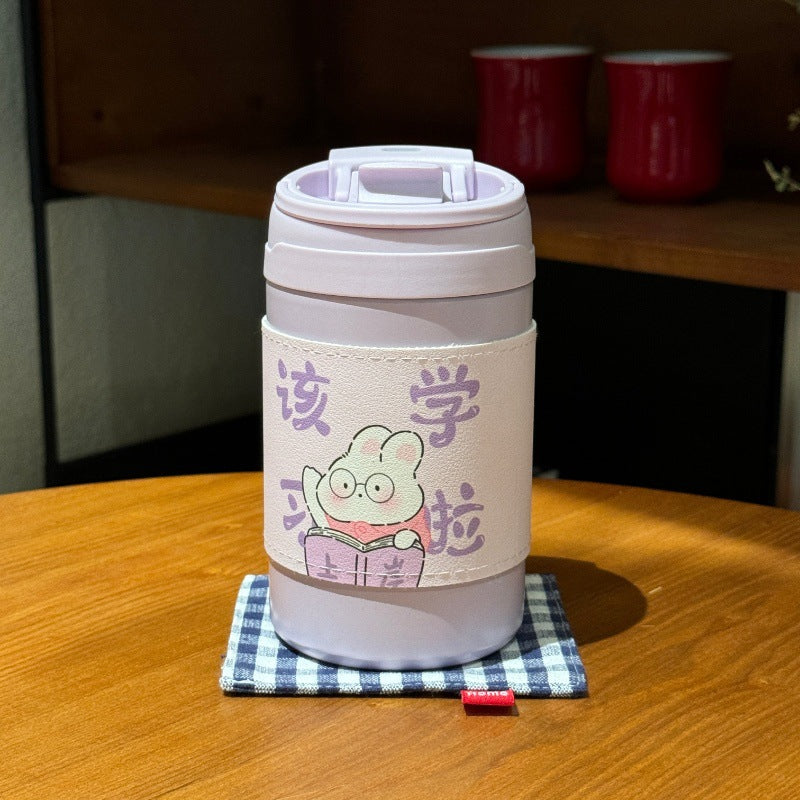 Women's Insulated Thermo Mug with Cute Animal Design Stornfield
