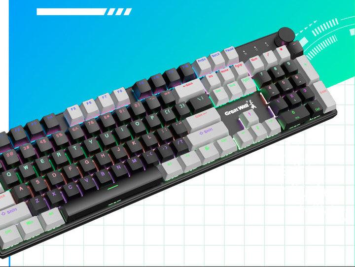 Two-Tone RGB Mechanical Gaming Keyboard Stornfield