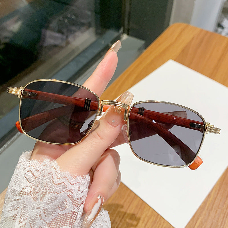 Ladies sunglasses with luxurious wooden frame Stornfield