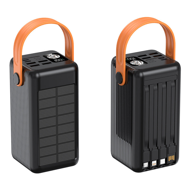 Portable solar charger with versatile functions Stornfield