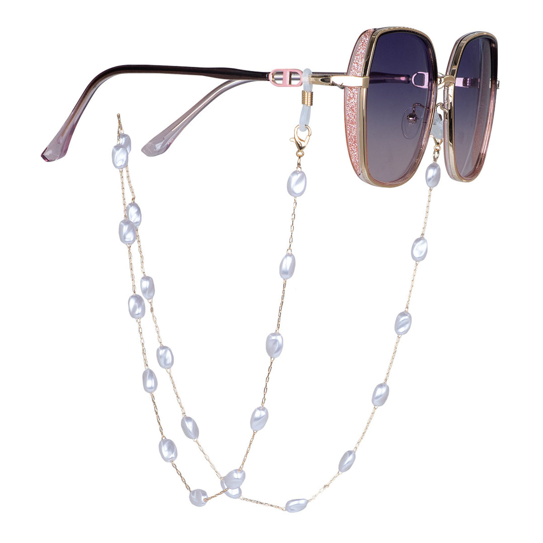 Pearl-Linked Eyewear Holder Stornfield