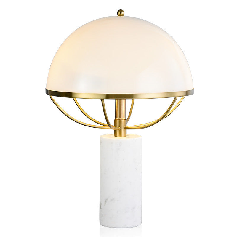 Elegant Decorative Table Lamp with Modern Marble Base