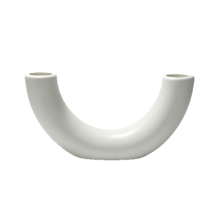 Contemporary Curved Dual-Vase Stornfeild