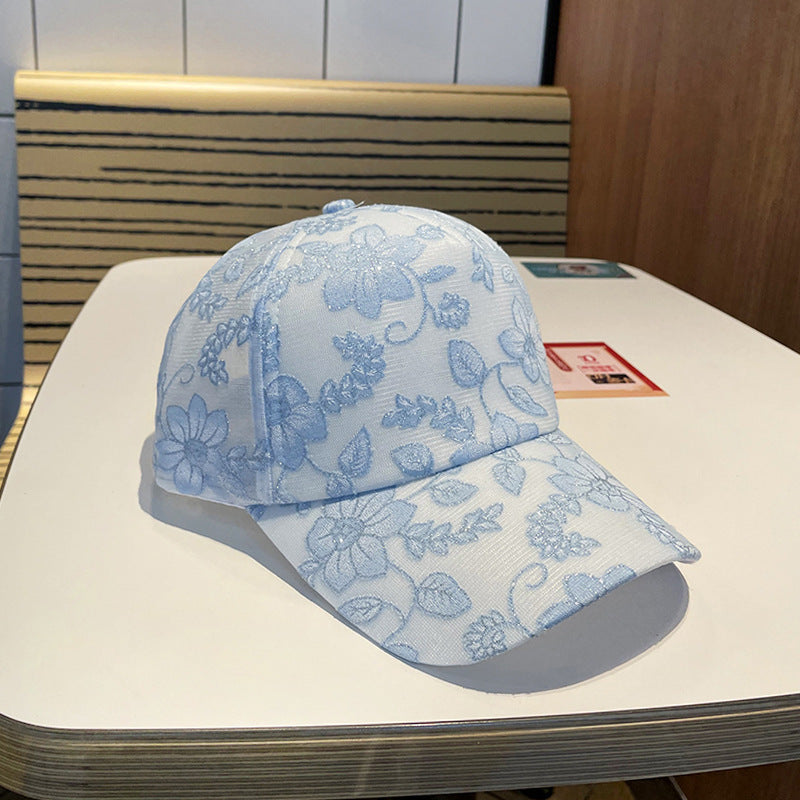 Women's Floral Embroidered Baseball Cap Stornfield