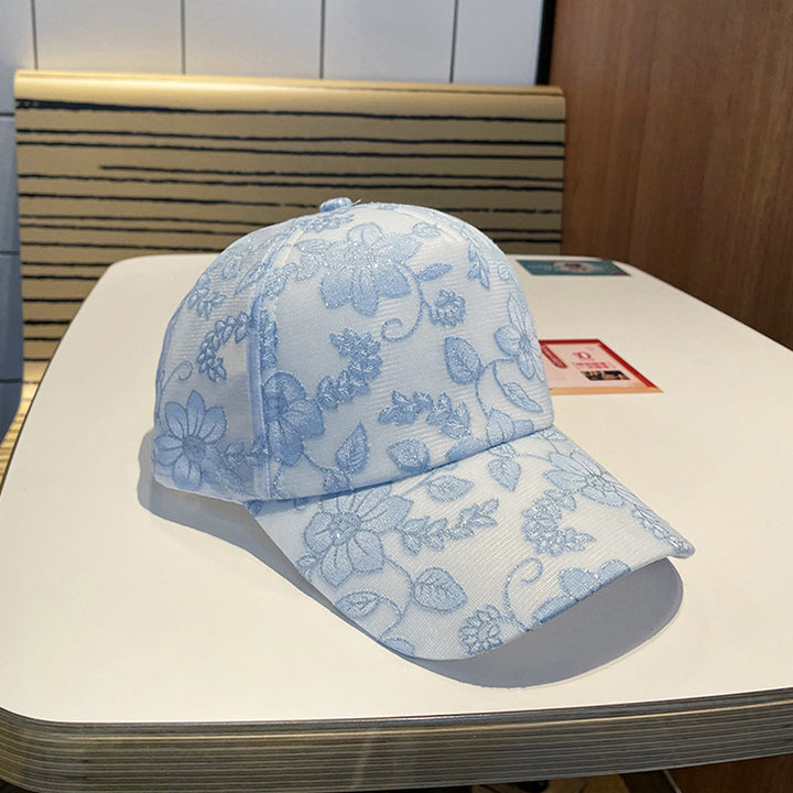 Women's Floral Embroidered Baseball Cap Stornfield