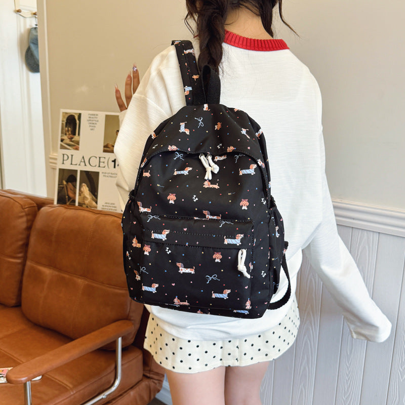 Backpack with Cheerful Dog Motif Stornfield
